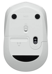 Logitech Wireless Mouse M171, bílá