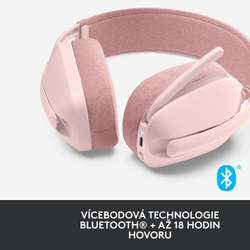 Logitech Zone Vibe 100, rose