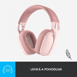 Logitech Zone Vibe 100, rose