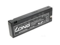 Long WP1223A 12V 2.1Ah 25.2Wh olověný akumulátor pro profesionální videokamery a defibrilátory