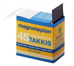 Magnetoplan Samolepící magnety Takkis (45ks)