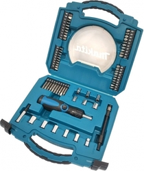 Makita D-42020 sada bitů a 1/4" hlavic se šroubovákem, 65dílná