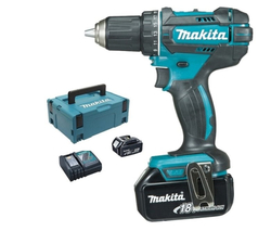 Makita DDF482RFJ Aku vrtací šroubovák Li-ion LXT 18V/3,0 Ah 2x aku, kufr