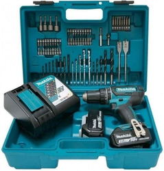 Makita DDF482RFX1 Aku vrtací šroubovák s příslušenstvím Li-ion LXT 18V/3,0 Ah