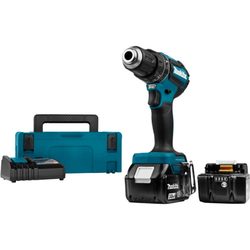 Makita DHP485RFJ Aku bezuhlíkový příklepový šroubovák Li-ion LXT 18V/3,0 Ah,Makpac