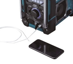 Makita DMR301 Aku rádio s nabíječkou, DAB, Bluetooth, Li-ion CXT 10,8/12V,LXT14,4/18V Z