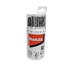 Makita P-23818 sada vrtáků do kovu/dřeva/zdiva 3-10mm (po 1), 18ks