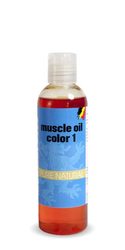 Masážní olej Morgan Blue - Muscle Oil color 1 samoopalovací