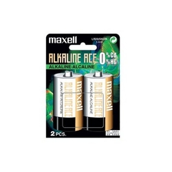 MAXELL Alkalická baterie D (LR20), blistr 2 ks