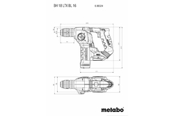 Metabo BH 18 LTX BL 16, bez aku (600324850)