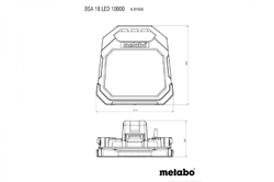 Metabo BSA 18 LED 10000 (601506850)