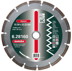 Metabo Diamantový řezný kotouč, 125x2,15x22,23mm