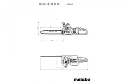 Metabo MS 36-18 LTX BL 40 (601613850)