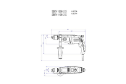 Metabo SBEV 1300-2 S (600786500) 