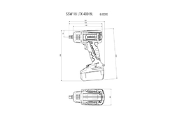 Metabo SSW 18 LTX 400 BL (602205890)