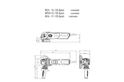 Metabo W 15-125 QUICK (600496000)