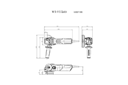 Metabo W 9-115 Quick  (600371000)