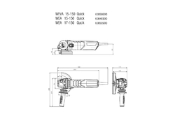 Metabo WEA 17-150 Quick (600535000)