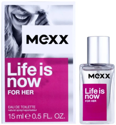 Mexx Life Is Now For Her EdT 15 ml Pro ženy