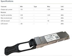 MikroTik QSFP+ optický modul Q+85MP01D 40 Gbps 850nm