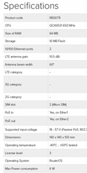 MIKROTIK RBSXTR Outdoor jednotka SXT pro LTE sítě