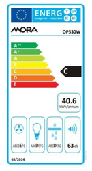 Mora OP 530 W Digestoř běžná podvěsná 50cm