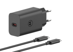 Motorola SJMC302 TurboPower 30W + kabel 1m USB-C/USB-C černá