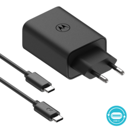 Motorola SJMC302 TurboPower 30W + kabel 1m USB-C/USB-C černá