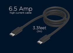 Motorola SJMC682 TurboPower 68W + kabel 1m USB-C/USB-C černá