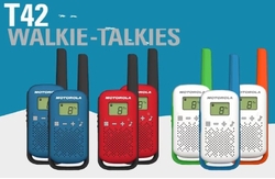 MOTOROLA Talkabout T42 červená