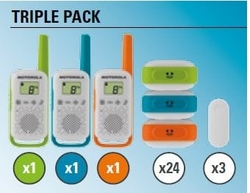 Motorola Talkabout T42, Triple Pack