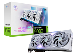 MSI GeForce RTX 5080 16G GAMING TRIO OC WHITE