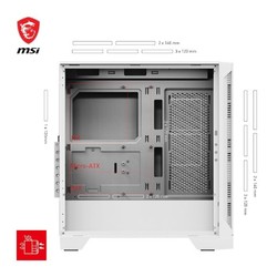 MSI MAG FORGE 320R AIRFLOW WHITE