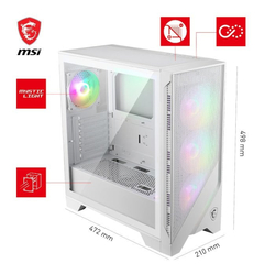 MSI MAG FORGE 320R AIRFLOW WHITE