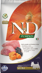 N&D PUMPKIN DOG Adult Mini Lamb & Blueberry 2,5kg granule pro psy