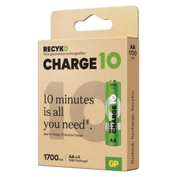 Nabíjecí baterie GP ReCyko Charge 10 AA (HR6) - 4Ks