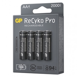 Nabíjecí baterie GP ReCyko Pro Professional AA (HR6) 4Ks