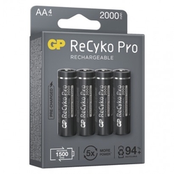 Nabíjecí baterie GP ReCyko Pro Professional AA (HR6) 4Ks