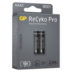 Nabíjecí baterie GP ReCyko Pro Professional AAA (HR03) - 2Ks