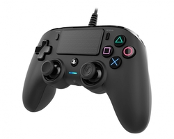 Nacon Wired Compact Controller, pro PS4, černý