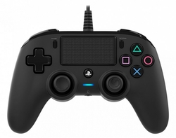 Nacon Wired Compact Controller, pro PS4, černý