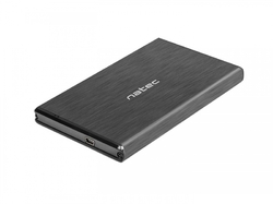 Natec externí box pro HDD 2,5” USB 2.0 Rhino, černý