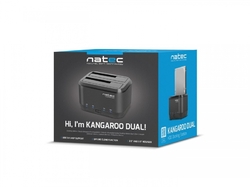 Natec Kangaroo Dual dokovací stanice pro HDD 2,5"/3,5"