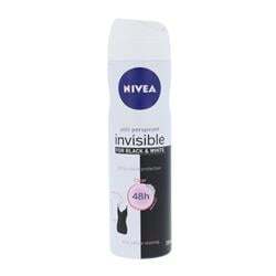 Nivea Invisible Black & White Antiperspirant Spray Clear antiperspirant ve spreji 150 ml Pro ženy