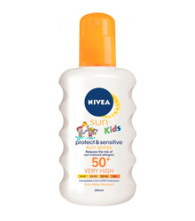 Nivea Sun Kids Protect & Sensitive Sun Spray SPF 50+ 200ml