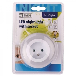 Noční světlo do zásuvky 230V, 3x LED