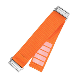 Nylonový řemínek FIXED Nylon Sporty Strap pro Garmin QuickFit 26mm, oranžový