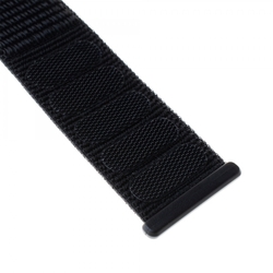 Nylonový řemínek FIXED Nylon Strap pro Apple Watch 38/40/41 mm, černý