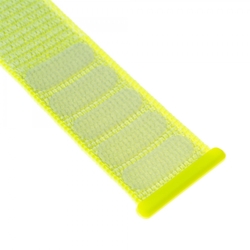 Nylonový řemínek FIXED Nylon Strap pro Apple Watch 38/40/41 mm, limetkový