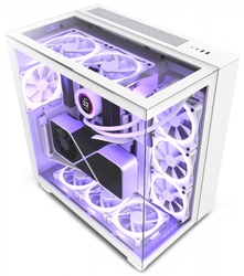 NZXT H9 Elite, bílá